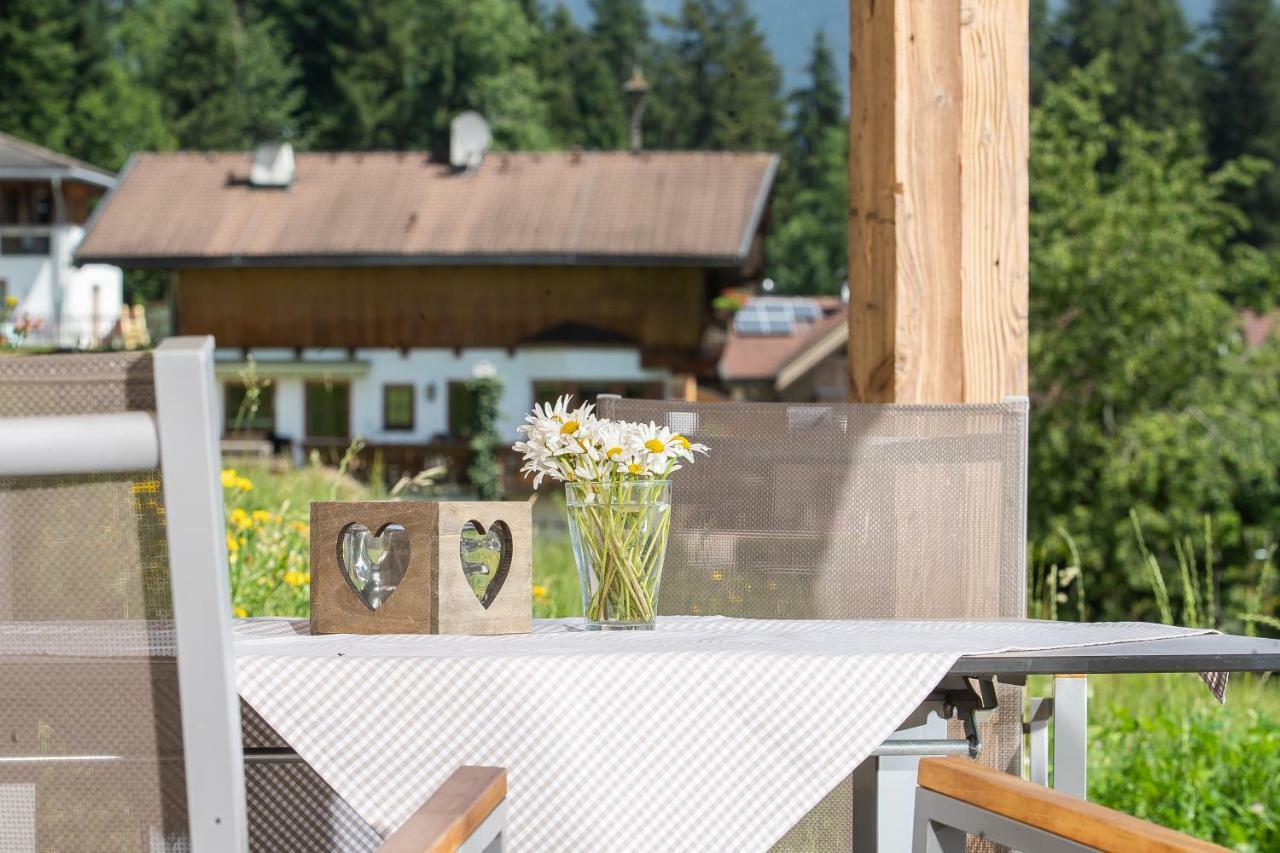 Chalet Bergzeit Ferienhaus mit Sauna&Wellness Fuegenberg Exterior foto